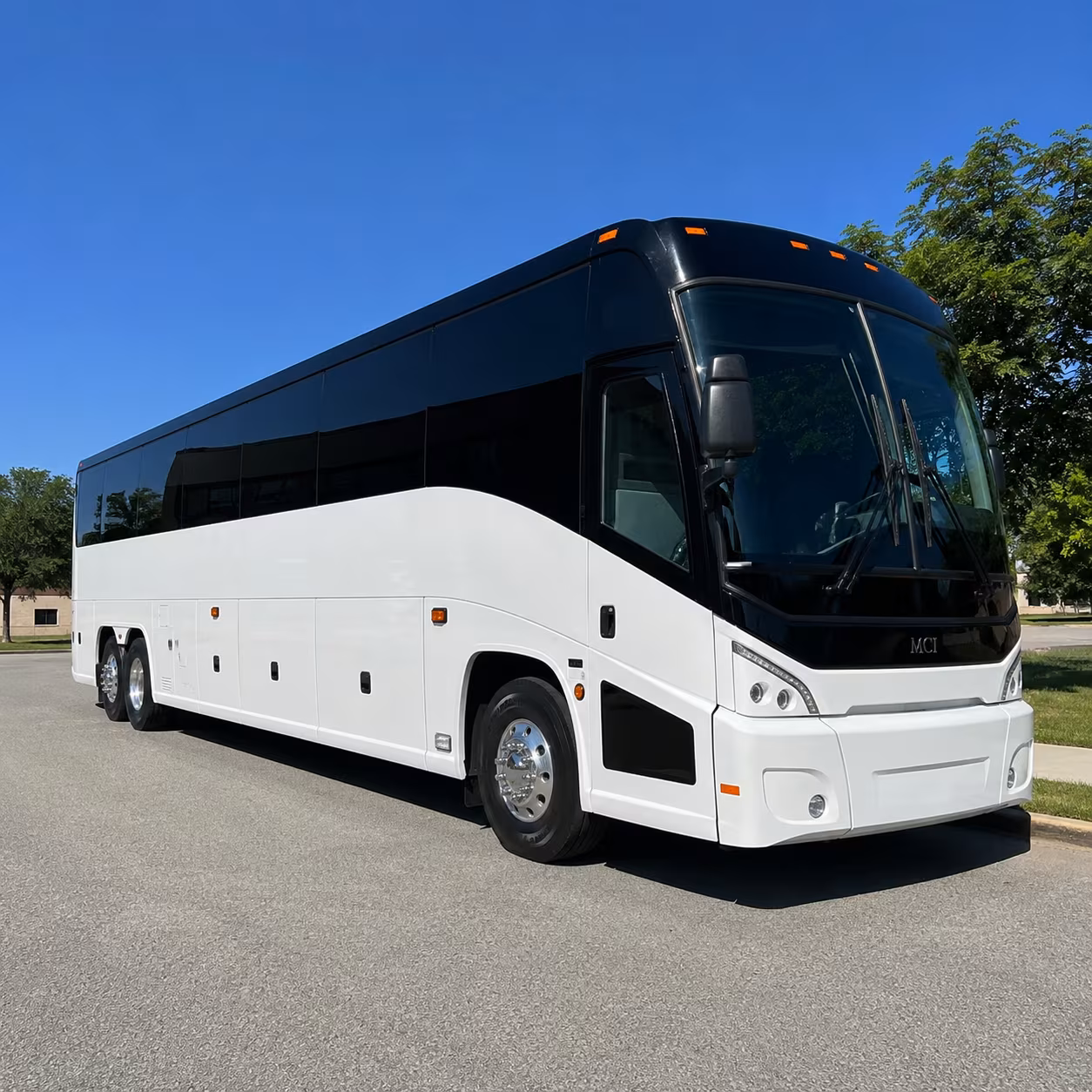 asheville 40 passenger charter bus