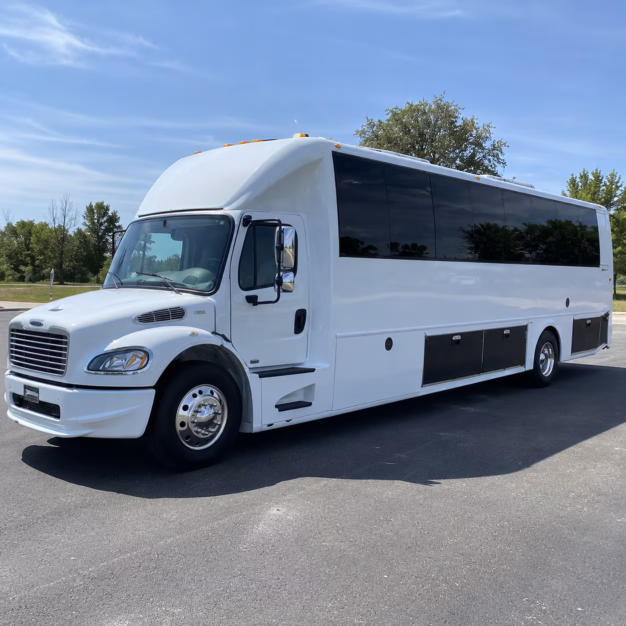 asheville 40 passenger party bus