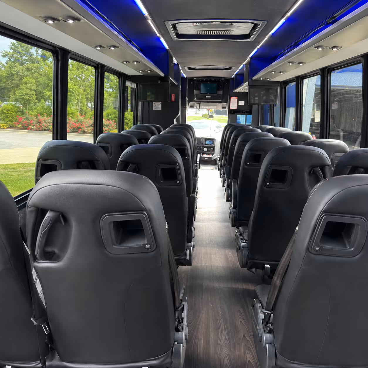 asheville birthday party transportation onboard seating
