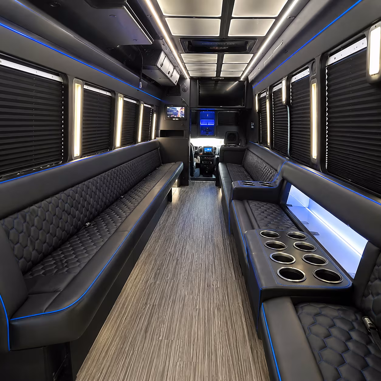asheville blue ridge parkway party bus rental