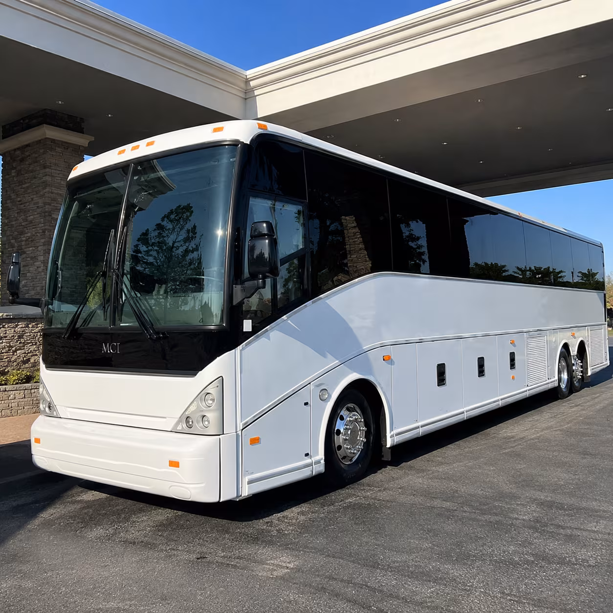 asheville concert charter bus rental