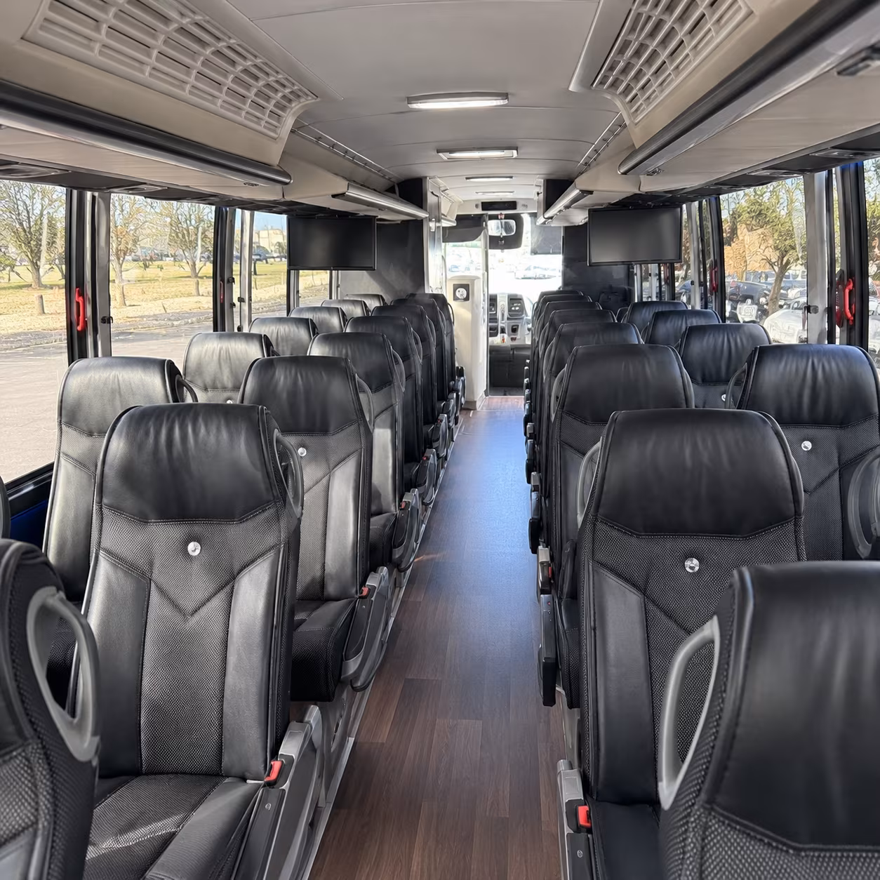 asheville convention charter bus rental