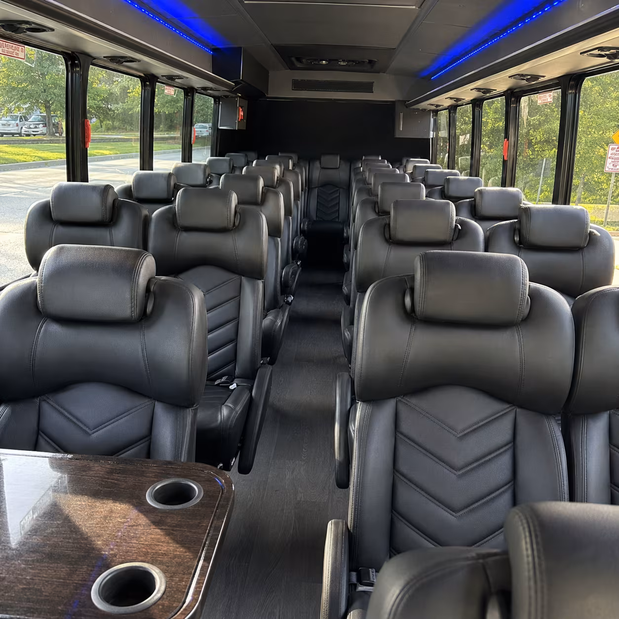 asheville religious group transportation onboard seating