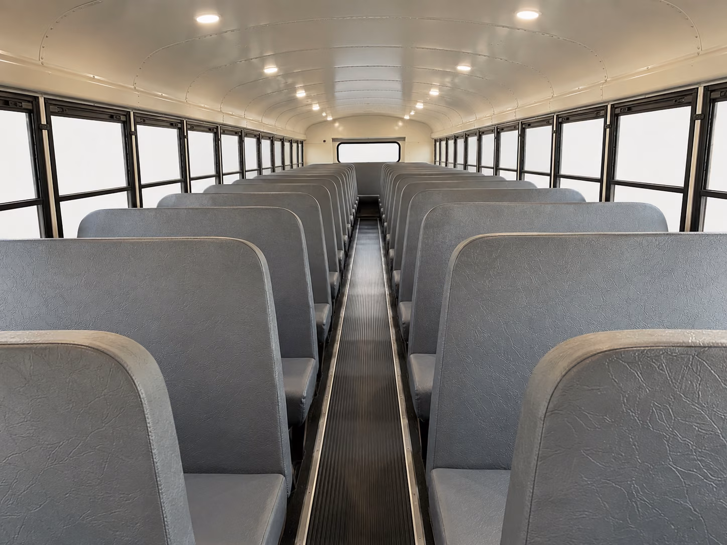 asheville school bus inside