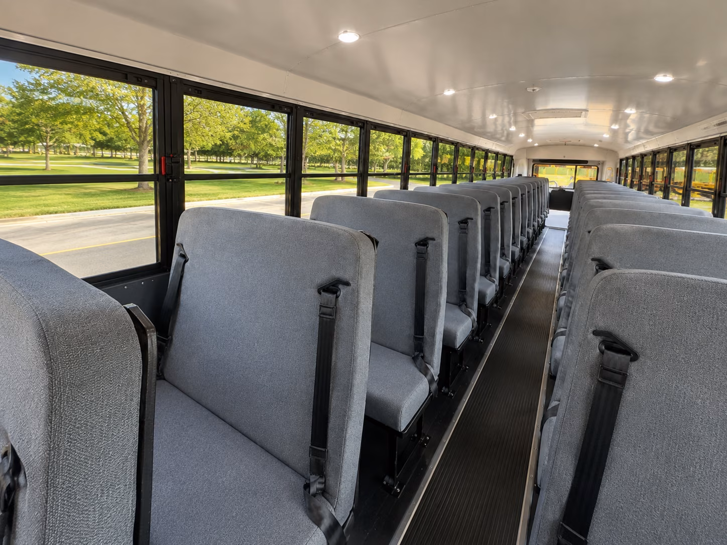 asheville school bus interior