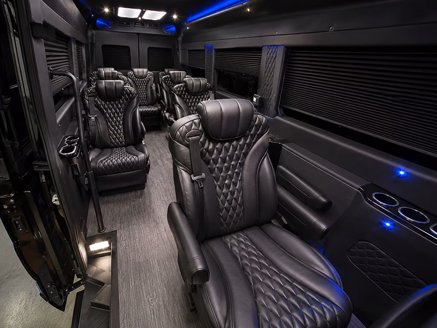 asheville sprinter van with driver interior