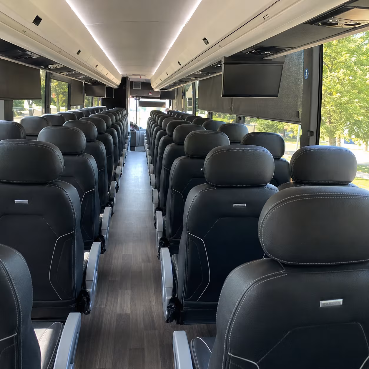 asheville wedding charter bus rental