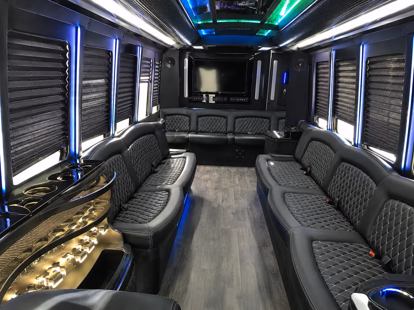 asheville wedding party bus rental
