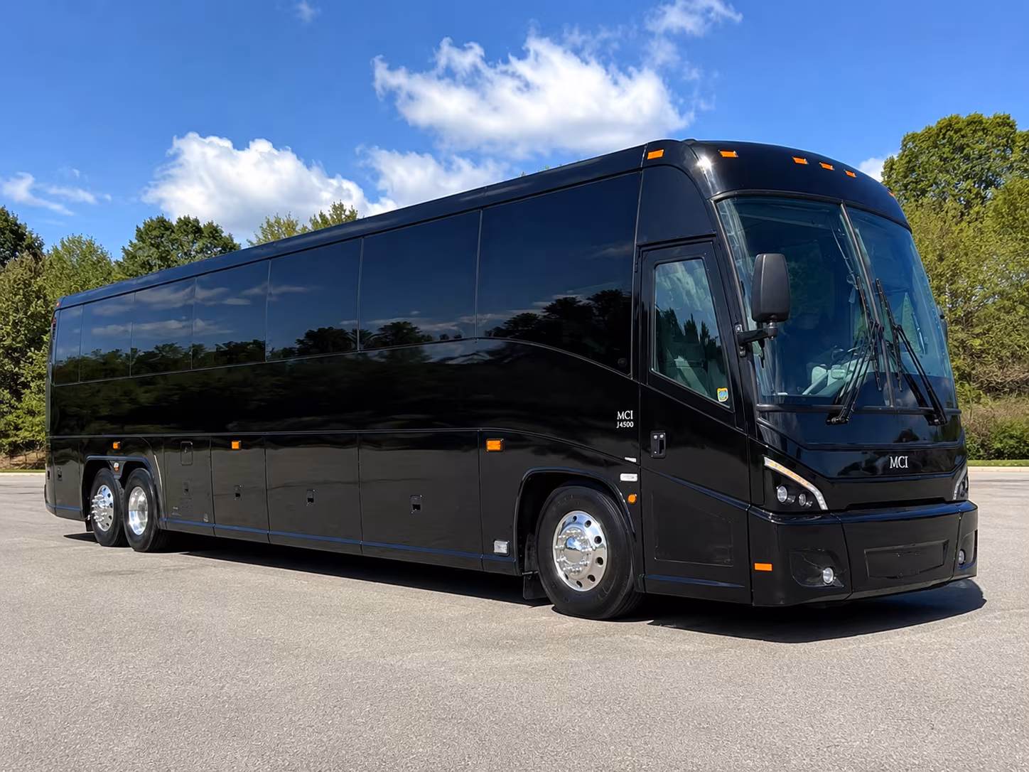 charter bus rentals across asheville and north carolina