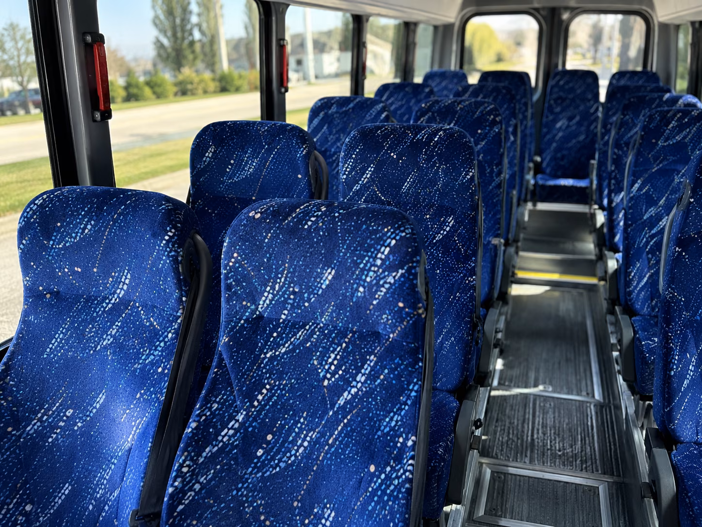 festival shuttle buses for leaf moogfest and mountain music weekends