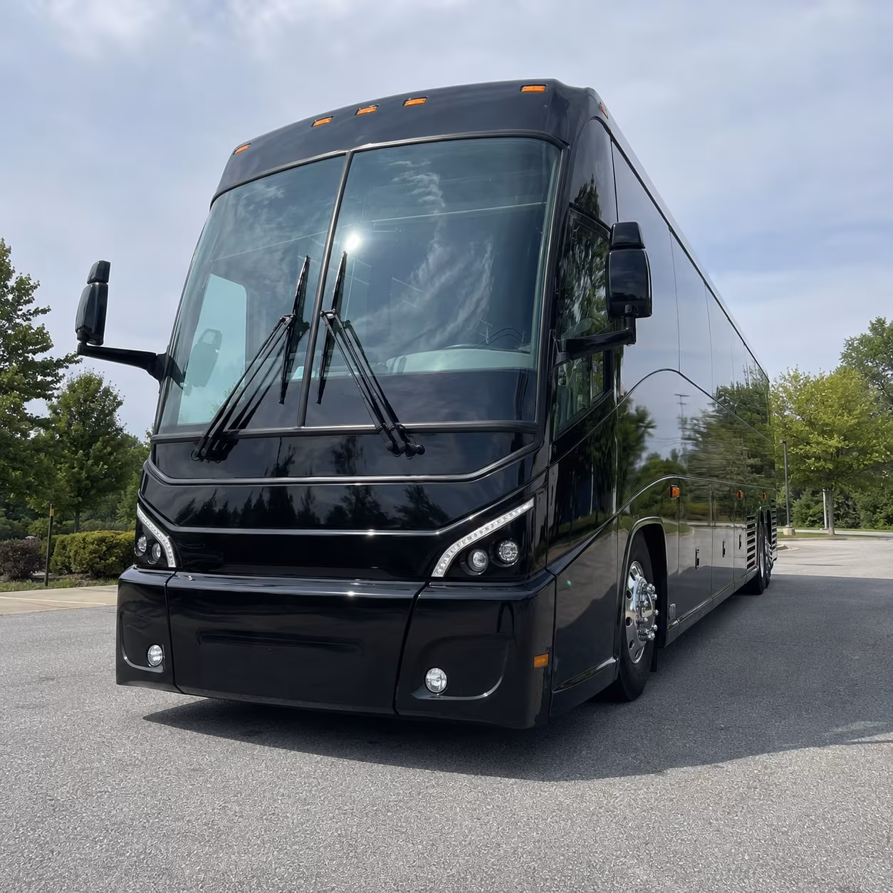 long distance charter buses for asheville fans heading to charlotte sporting events