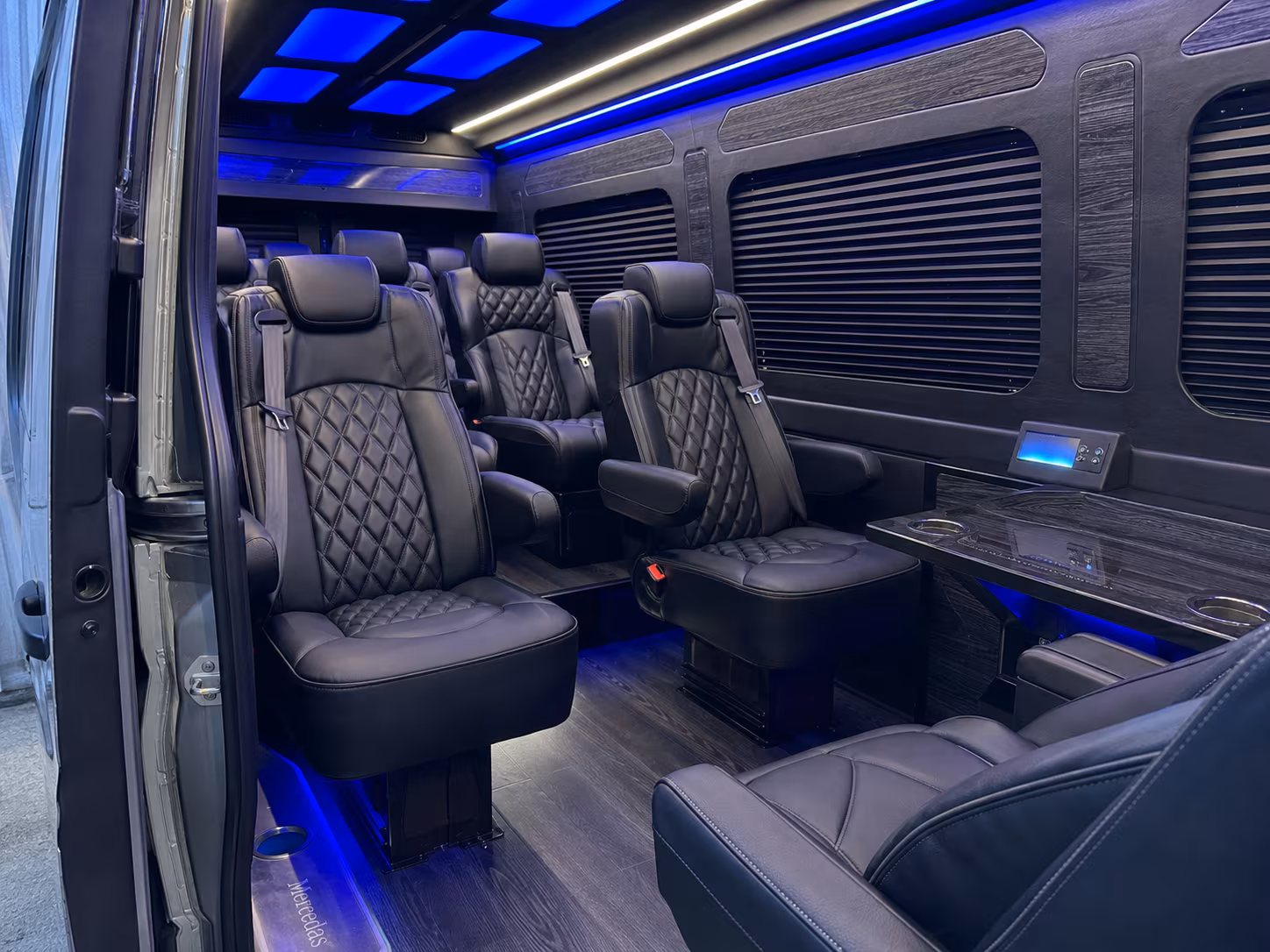 sprinter vans and minibuses for small group corporate travel in asheville