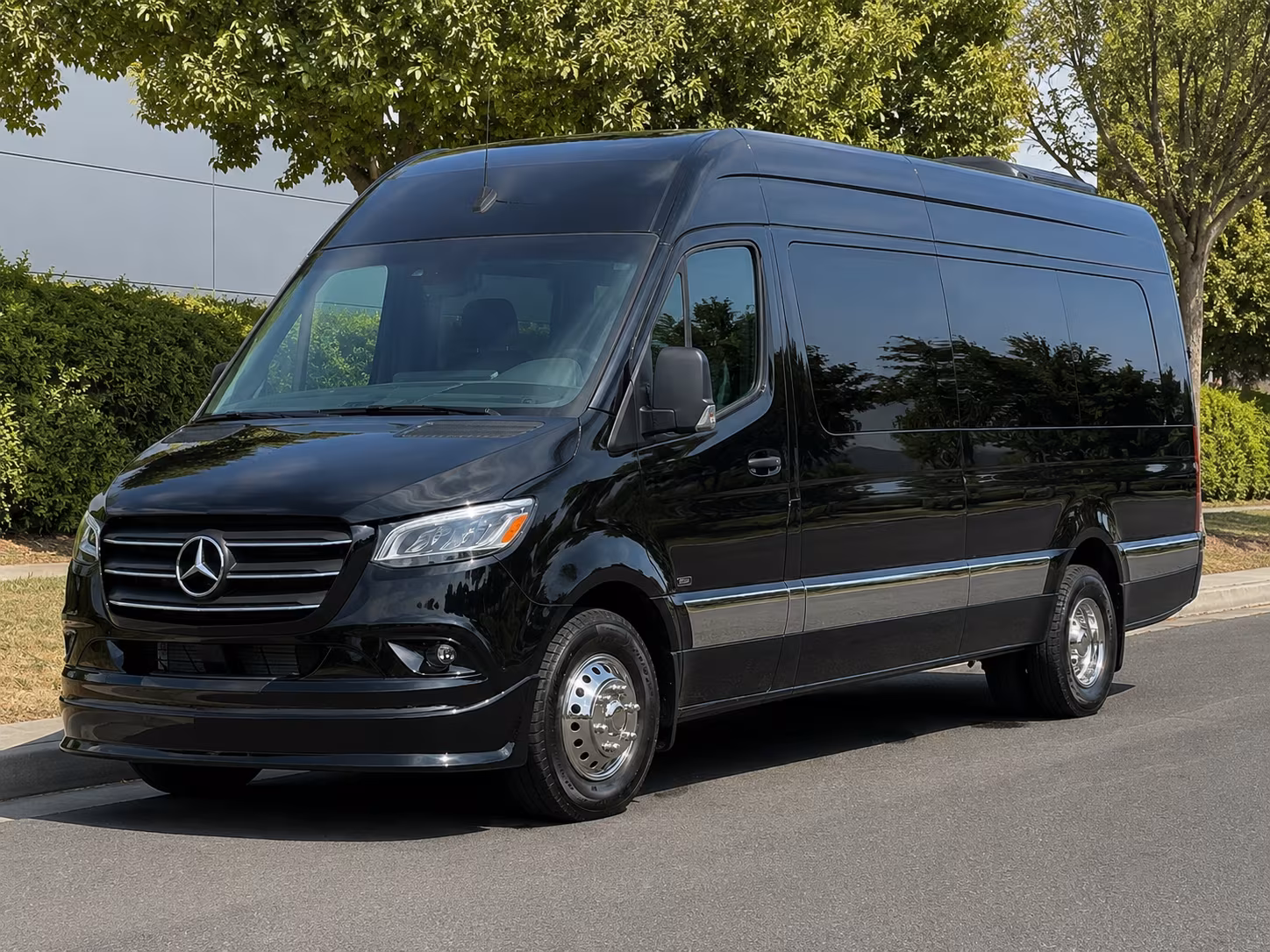 sprinter vans minibuses for smaller airport groups in asheville